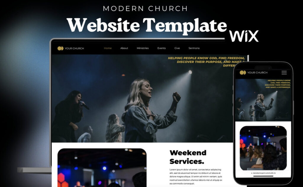 Modern Church Website Template